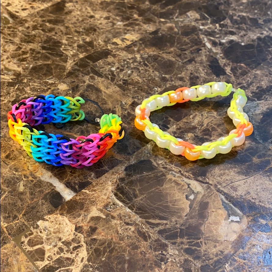 Two Elastic Wrist Bands